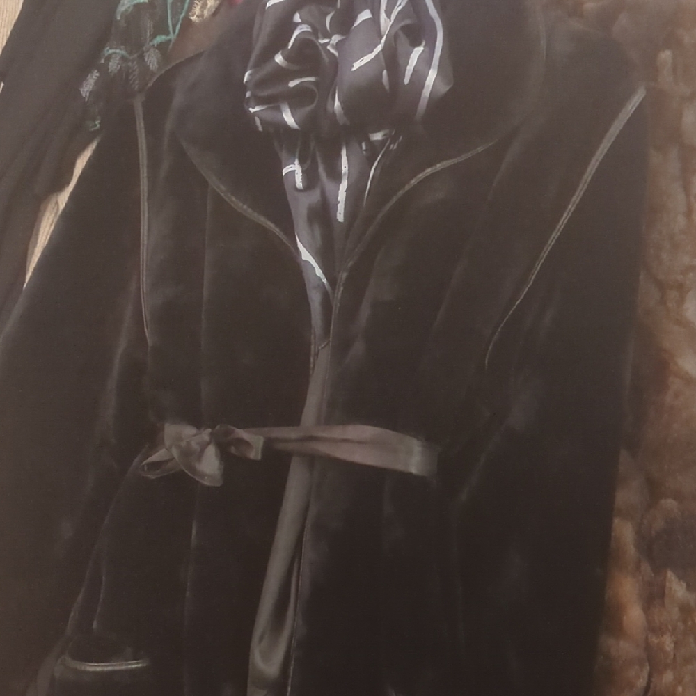 Just USA Black Teddy Jacket